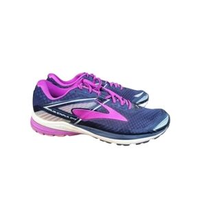 Brooks Ravenna Athletic Running Jog Tennis Walk Shoe Sneaker Pink Blue Women 11